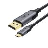 Kabel USB-C do DisplayPort 1.4 8K 60Hz / 4K 144Hz 180cm Tech-Protect UltraBoost Czarny